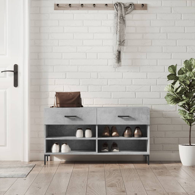 Schoenenbank 102X35X55 Cm Bewerkt Hout - XdropX