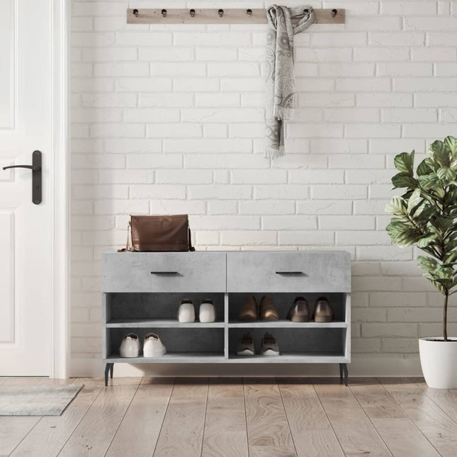Schoenenbank 102X35X55 Cm Bewerkt Hout - XdropX