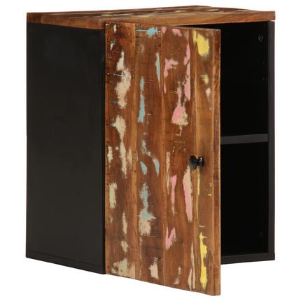 Badkamerwandkast 38X33X48 Cm Massief Recycled Hout - XdropX
