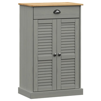 Schoenenkast Vigo 60X35X96 Cm Massief Grenenhout - XdropX