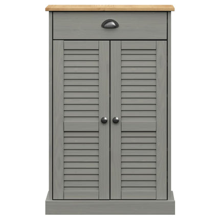 Schoenenkast Vigo 60X35X96 Cm Massief Grenenhout - XdropX