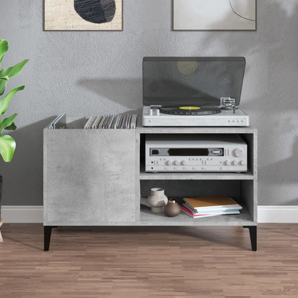 Platenkast 84,5X38X48 Cm Bewerkt Hout - XdropX