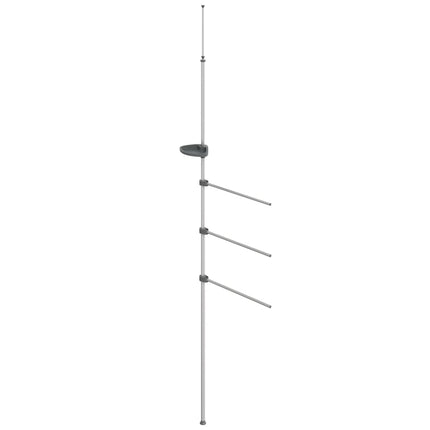 Handdoekenrek 47X280 Cm Aluminium - XdropX