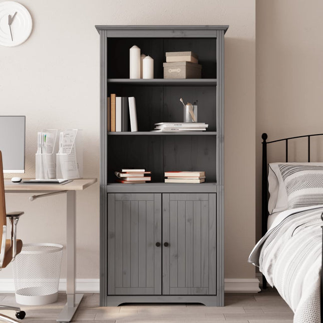 Boekenkast Bodo 3-Laags 82 X 40 X 173 Cm Bewerkt Hout - XdropX
