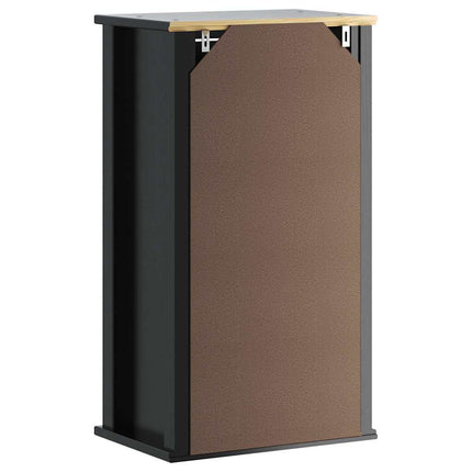 Badkamerkast Berg 40X27X71,5 Cm Massief Grenenhout - XdropX