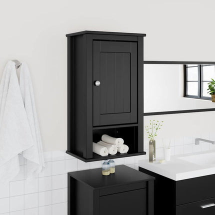 Badkamerkast Berg 40X27X71,5 Cm Massief Grenenhout - XdropX