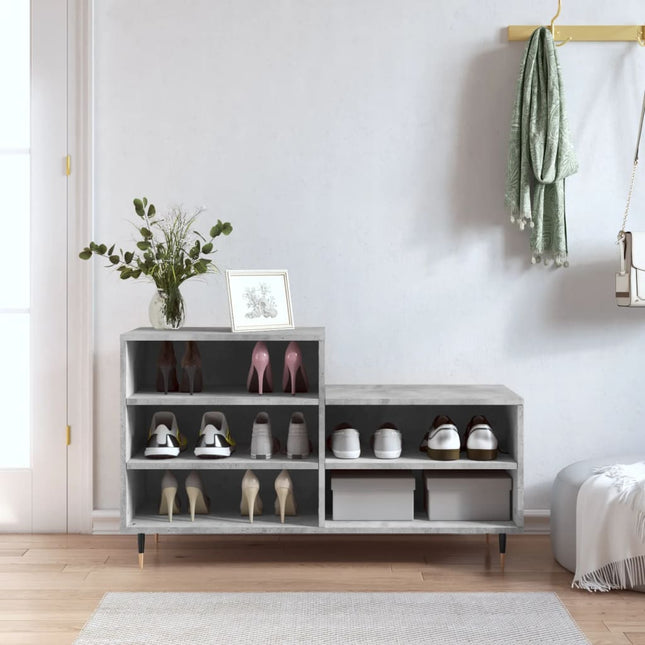 Schoenenkast 102X36X60 Cm Bewerkt Hout - XdropX