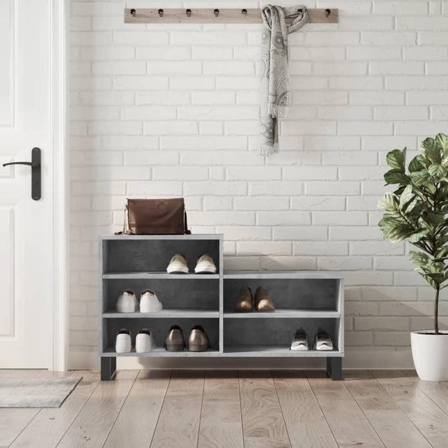 Schoenenkast 102X36X60 Cm Bewerkt Hout - XdropX