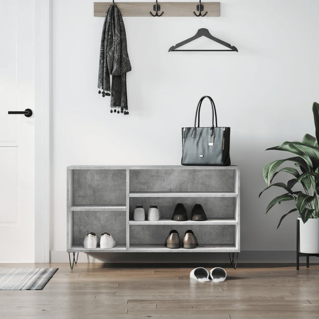 Schoenenkast 102X36X60 Cm Bewerkt Hout - XdropX