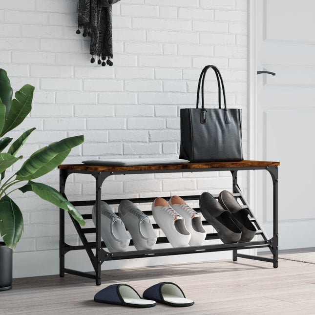 Schoenenrek 90X30X Bewerkt Hout - XdropX