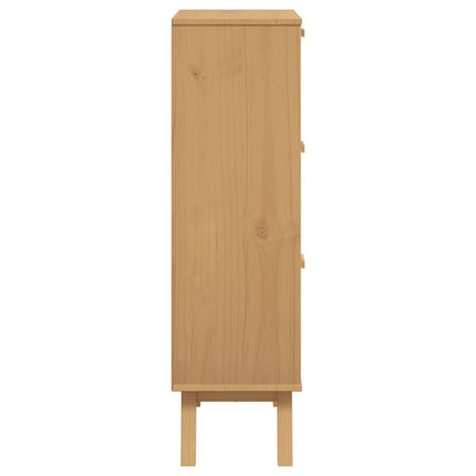 Schoenenkast Olden 55X35X120 Cm Grenenhout - XdropX