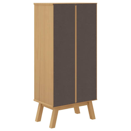 Schoenenkast Olden 55X35X120 Cm Grenenhout - XdropX