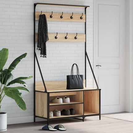 Kledingrek Met Schoenenrek 100X41X184 Cm Kleurig - XdropX