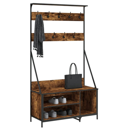 Kledingrek Met Schoenenrek 100X41X184 Cm Kleurig - XdropX