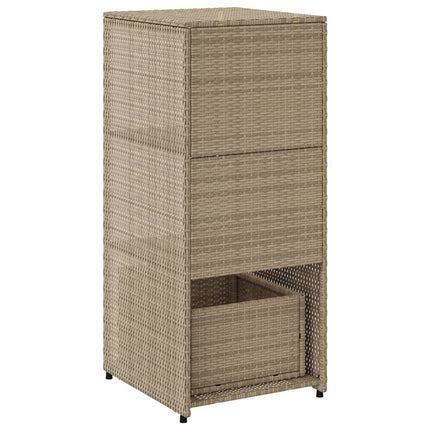 Tuinkast 50X55X115 Cm Poly Rattan - XdropX