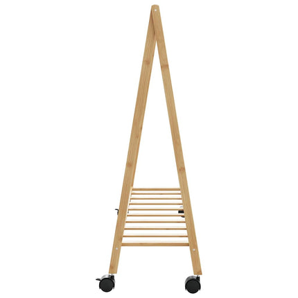 Kledingrek Met Schappen En Wielen 106X34X106,5 Cm - XdropX