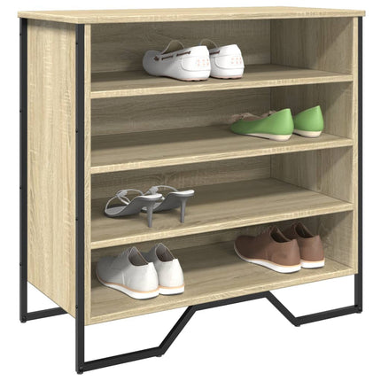 Schoenenkast 80X38X78 Cm Bewerkt Hout Ig - XdropX