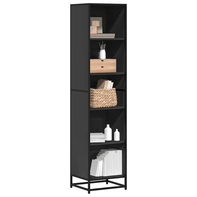 Boekenkast 80,5X35X107,5 Cm Bewerkt Hout Kleurig - XdropX
