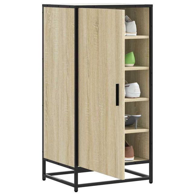 Schoenenrek 48X38X97,5 Cm Bewerkt Hout Ig - XdropX