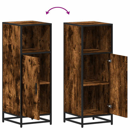 Badkamerkast 35X37,5X100 Cm Bewerkt Hout Kleurig - XdropX