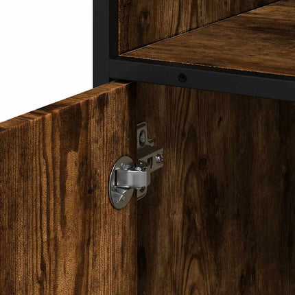 Badkamerkast 35X37,5X100 Cm Bewerkt Hout Kleurig - XdropX