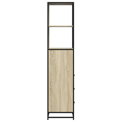 Badkamerkast 35X37,5X166 Cm Bewerkt Hout Kleurig - XdropX