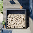 100 x 40 x 100 cm / Staal/Antracietkleurig