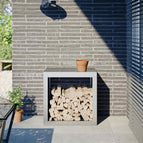 60 x 40 x 60 cm / Gegalvaniseerd staal/Grijs