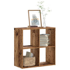 68.5 x 32 x 68.5 cm / Oud hout