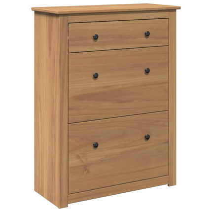 Schoenenkast Panama 80X35X105 Cm Massief Grenenhout - XdropX