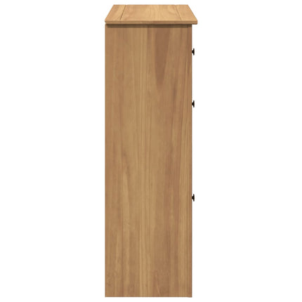 Schoenenkast Panama 80X35X105 Cm Massief Grenenhout - XdropX