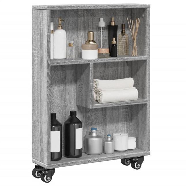 Smalle Opslag Trolley 3-Laags 48 X 13 X 68 Cm - XdropX