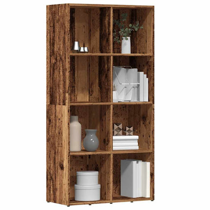 Boekenkast/Dressoir Bewerkt Hout Artisanaal Eiken - XdropX