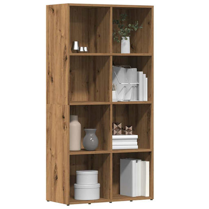 Boekenkast/Dressoir Bewerkt Hout Artisanaal Eiken - XdropX