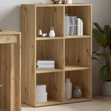 Boekenkast/Dressoir Bewerkt Hout Artisanaal Eiken - XdropX