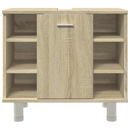 Badkamerkast 60X32X53,5 Cm Spaanplaat Sonoma Eikenkleurig - XdropX
