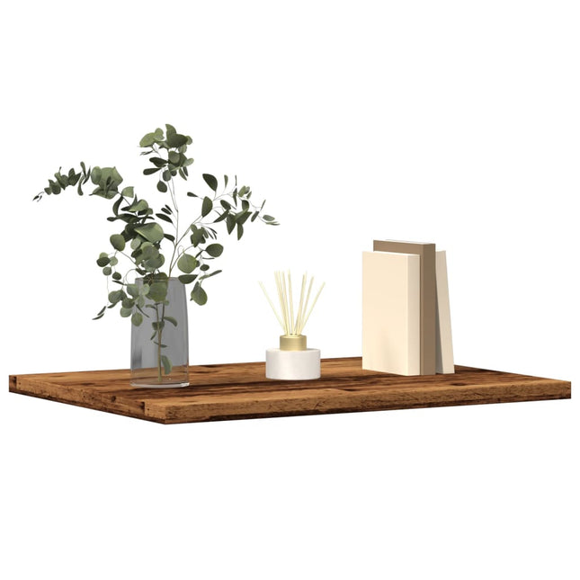 Wandschappen 4 St 40X30X1,5 Cm Bewerkt Hout Kleurig - XdropX