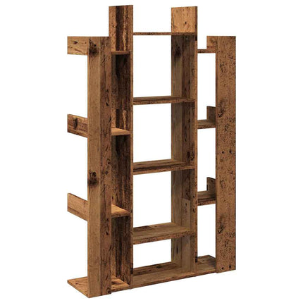 Boekenkast 86X25,5X140 Cm Bewerkt Hout Kleurig - XdropX