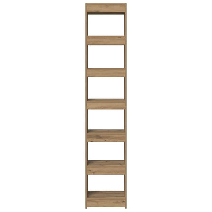 Boekenkast/Kamerscherm 40X30X198 Cm Artisanaal Eikenkleur - XdropX