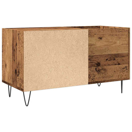 Platenkast 84,5X38X48 Cm Bewerkt Hout Kleurig - XdropX