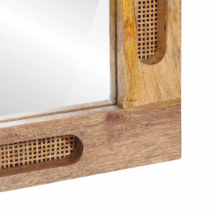 Badkamerspiegel Bruin 50 X 2,5 X 70 Cm Massief Mango Hout - XdropX