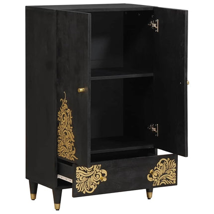 Highboard 60 X 33 X 100 Cm Massief Mango Hout - XdropX