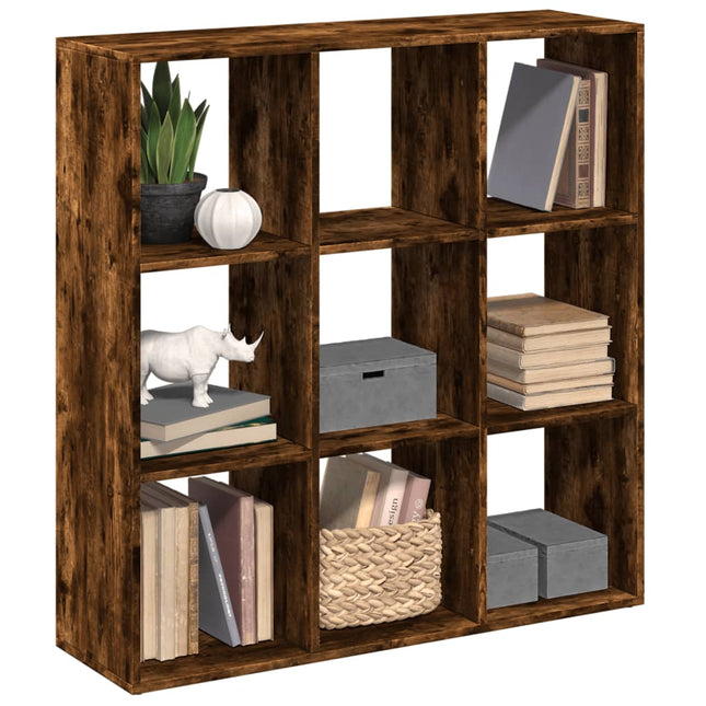 Kamerscherm / Boekenkast 69,5X29X69,5 Cm Hout Artisanaal Eiken - XdropX