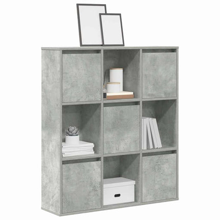Boekenkast 89X24X101,5 Cm Bewerkt Hout Eikenkleurig - XdropX