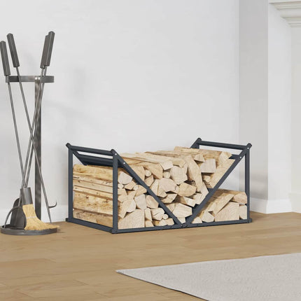 Brandhoutrek 70X43X34,5 Cm Koudgewalst Staal Kleurig - XdropX