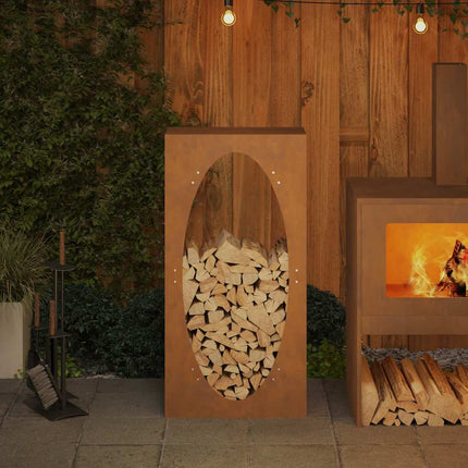 Brandhoutrek 50X23X100 Cm Weervast Staal - XdropX