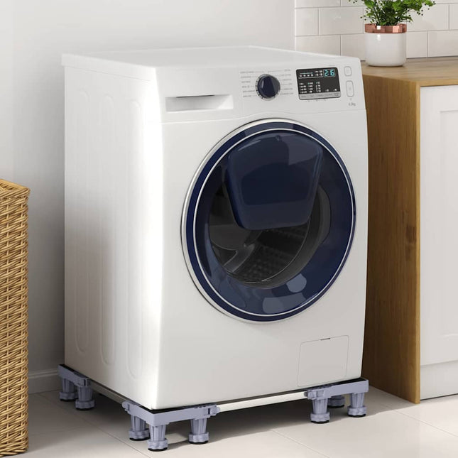 Wasmachinebasis Grijs 67 X 67 X 12 Cm Roestvrij Staal - XdropX