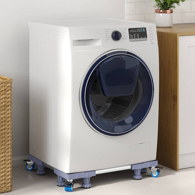 Wasmachinebasis Grijs 66 X 66 X 12 Cm Roestvrij Staal - XdropX