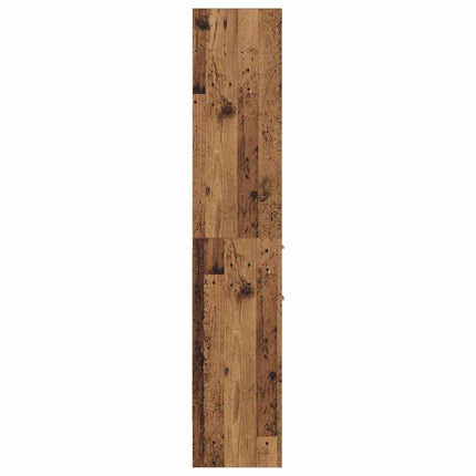 Boekenkast 2-Laags 40 X 35 X 180 Cm Bewerkt Hout - XdropX