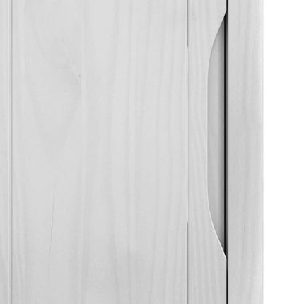 Badkamerkast Floro 35 X 30 X 90 Cm Massief Vurenhout - XdropX